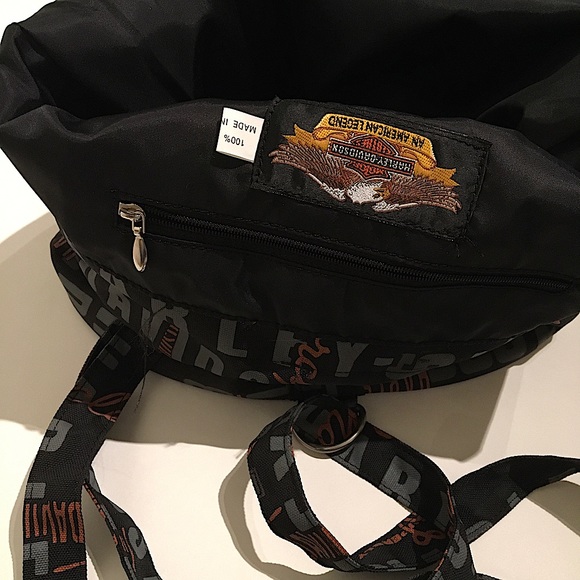 Harley Davidson drawstring backpack /bag - Picture 3 of 5